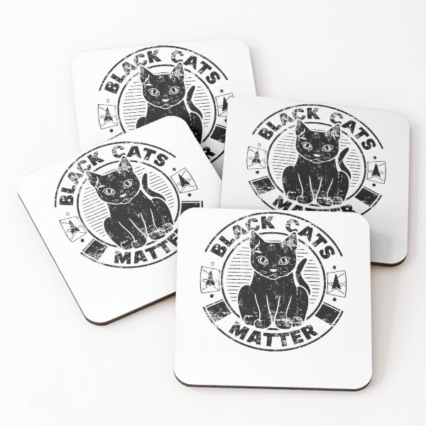 Item preview, Black Cats Matter designed and sold by VeganAnimal.