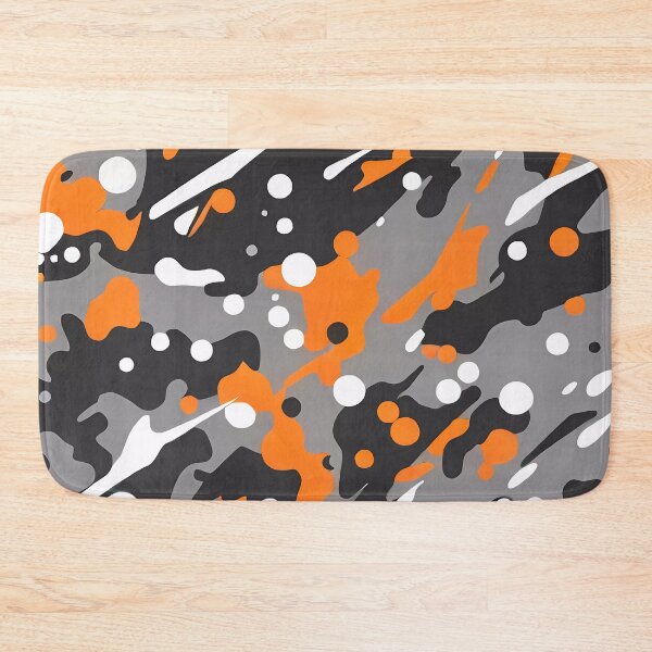Item preview, Splatter Orange Camouflage designed and sold by TheCamoShop.