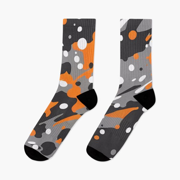Item preview, Splatter Orange Camouflage designed and sold by TheCamoShop.