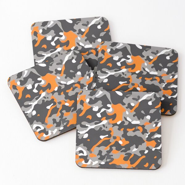 Item preview, Splatter Orange Camouflage designed and sold by TheCamoShop.