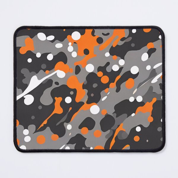 Item preview, Splatter Orange Camouflage designed and sold by TheCamoShop.