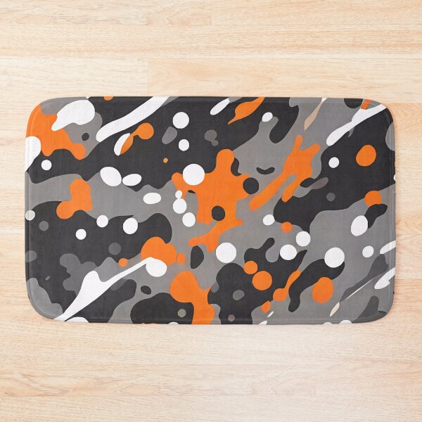 Artikelvorschau, Splatter-Orange-Tarnung entworfen und verkauft von TheCamoShop.