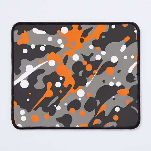 Item preview, Splatter Orange Camouflage designed and sold by TheCamoShop.