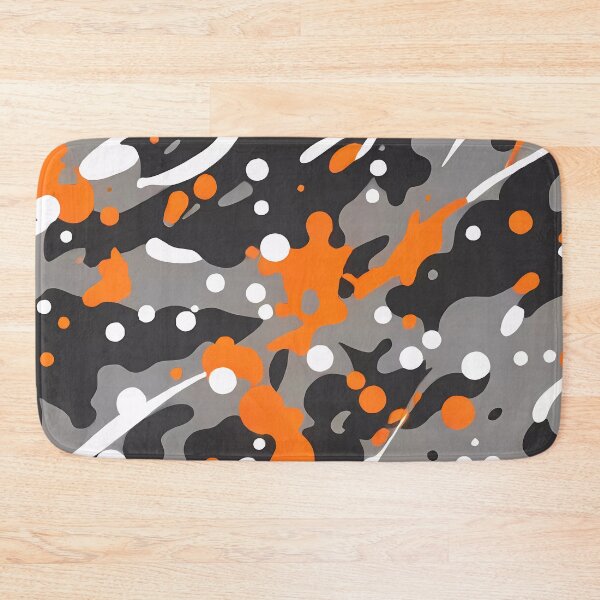 Artikelvorschau, Splatter-Orange-Tarnung entworfen und verkauft von TheCamoShop.