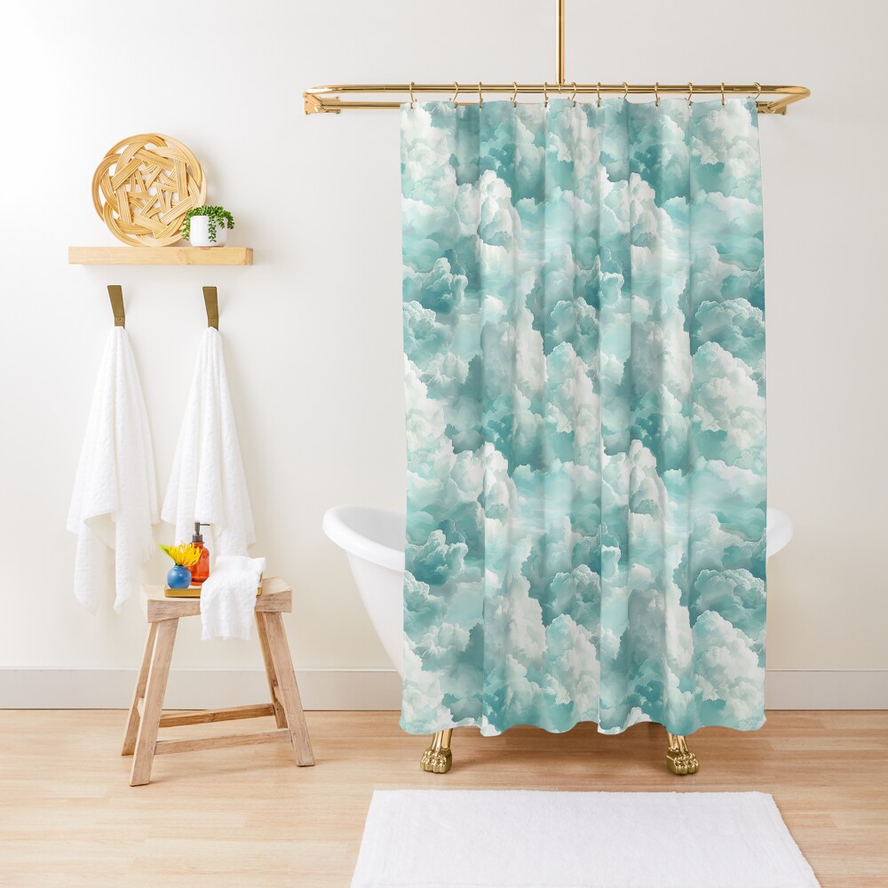 Item preview, Shower Curtain designed and sold by patternicco.