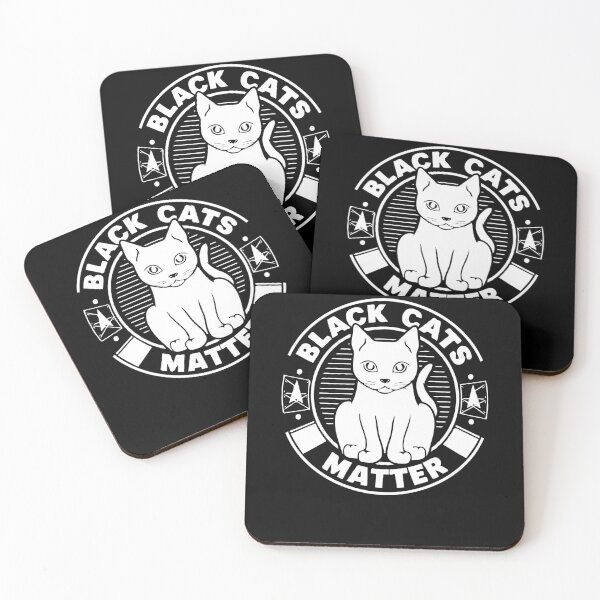 Item preview, Black Cats Matter designed and sold by VeganAnimal.