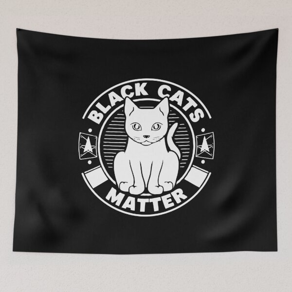 Item preview, Black Cats Matter designed and sold by VeganAnimal.