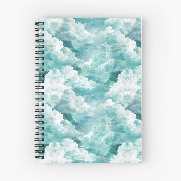 Item preview, Cyan Clouds, Seamless Pattern designed and sold by patternicco.