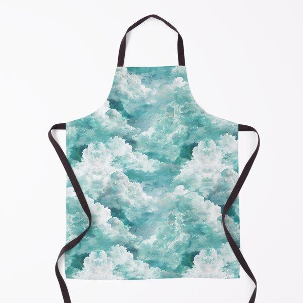 Item preview, Cyan Clouds, Seamless Pattern designed and sold by patternicco.