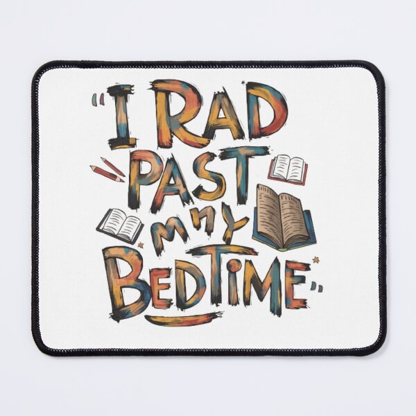 Item preview, I Read Past My Bedtime watercolour painting  designed and sold by Obinne.