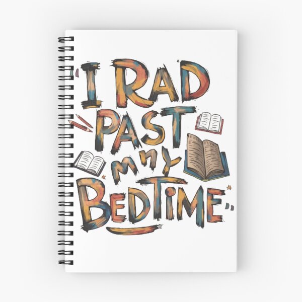 Item preview, I Read Past My Bedtime watercolour painting  designed and sold by Obinne.