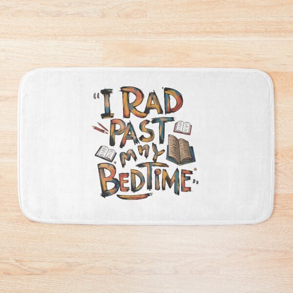 Item preview, I Read Past My Bedtime watercolour painting  designed and sold by Obinne.