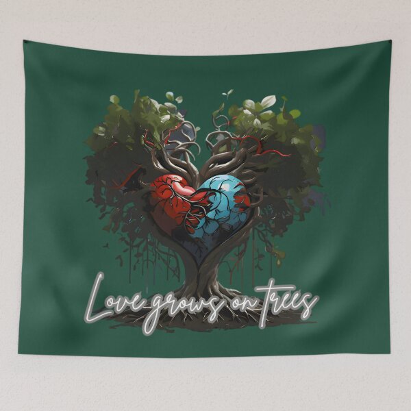 Item preview, Tree of Love Collection: Hearts Flourish Aloft designed and sold by TanTorD.