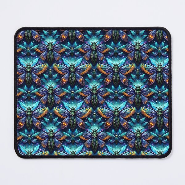Item preview, Vibrant Butterfly Pattern with Luminous Accents designed and sold by Rostislav Bouda.