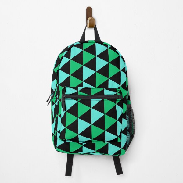 Item preview, Shades Of Green Stacked Triangles Supreme Templates Black  designed and sold by Alchemy-A-La-G.