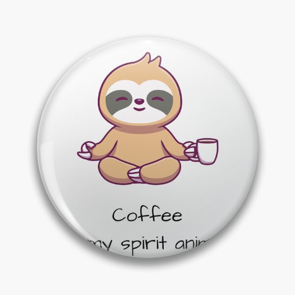 Item preview, Coffee sloth designed and sold by PatiMN.