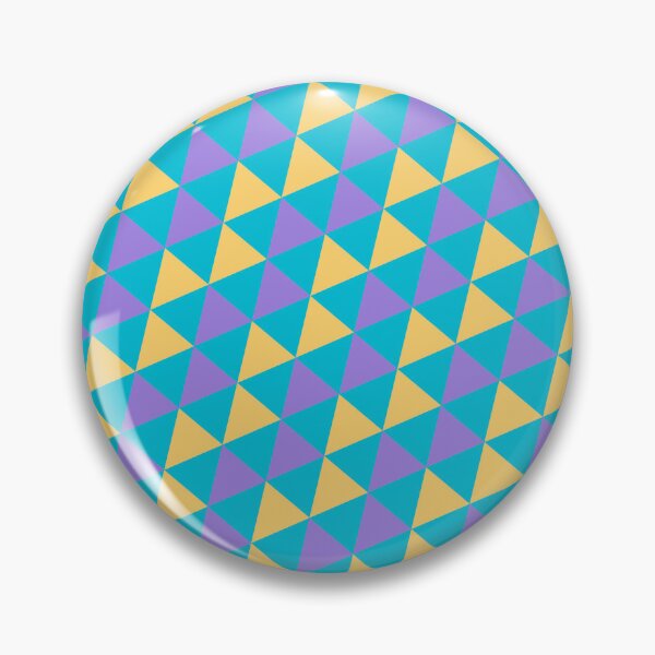 Item preview, Purple & Gold Triangle Pairs Supreme Templates Blue Background designed and sold by Alchemy-A-La-G.