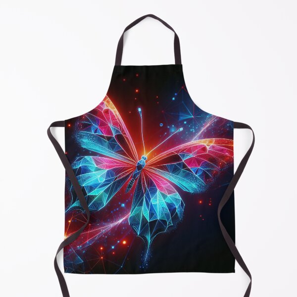 Item preview, Neon Polygonal Butterfly designed and sold by T-NeonSt.