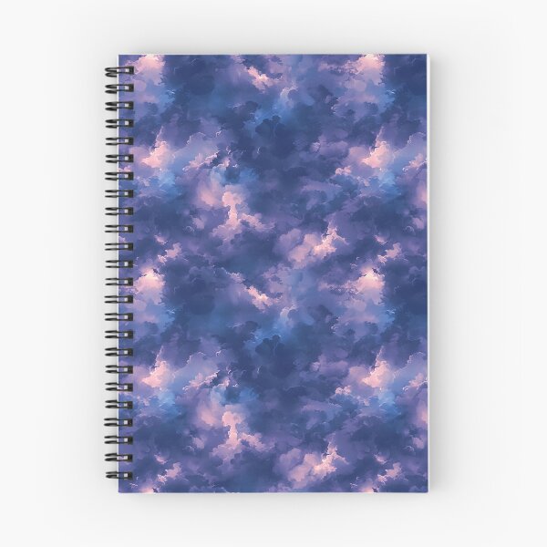 Item preview, Violet Stormy Clouds, Seamless Pattern designed and sold by patternicco.
