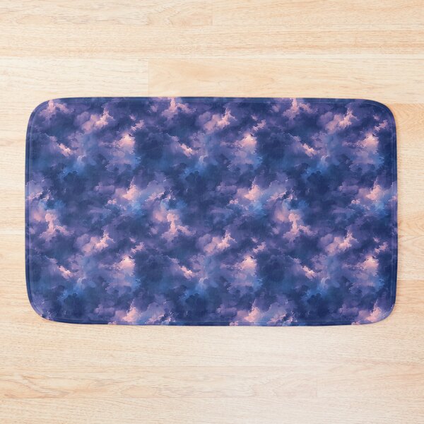 Item preview, Violet Stormy Clouds, Seamless Pattern designed and sold by patternicco.