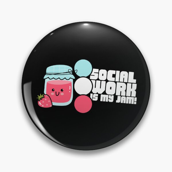 Item preview, Social work is my jam designed and sold by wittyprinttop.