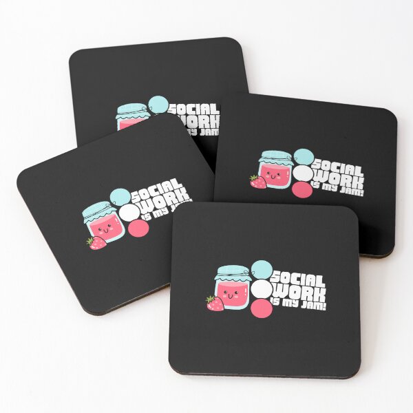 Item preview, Social work is my jam designed and sold by wittyprinttop.