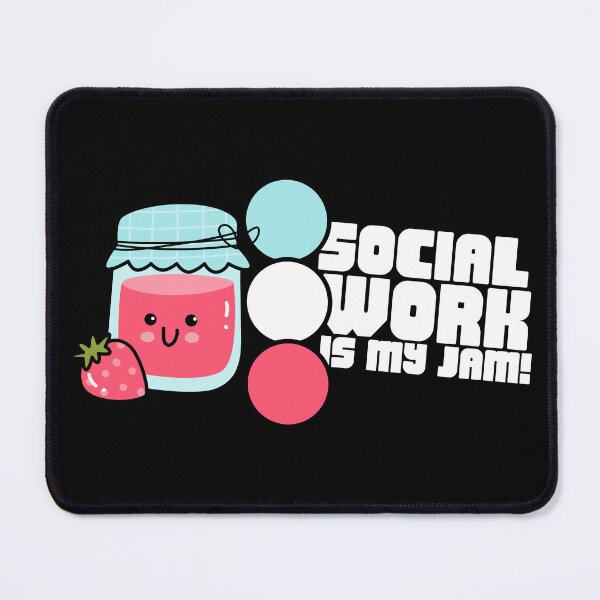 Item preview, Social work is my jam designed and sold by wittyprinttop.