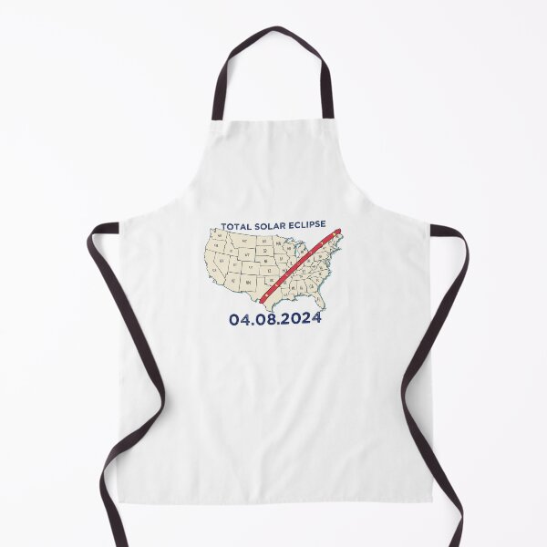 Item preview, Simple Total Solar Eclipse Path USA 08.04.2024 Eclipse Souvenir designed and sold by ArtByKatti.