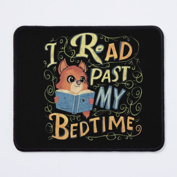 Item preview, I Read Past My Bedtime Cat designed and sold by Obinne.