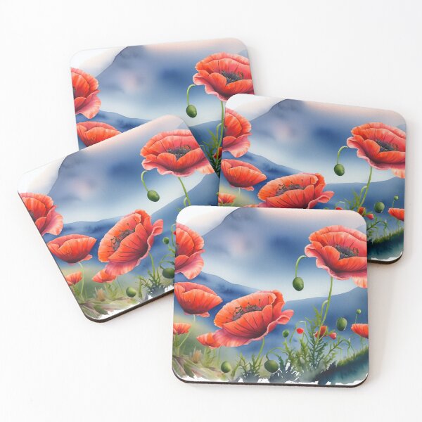 Item preview, Poppy Mountain - California Poppies in Bloom designed and sold by LianaCreates.