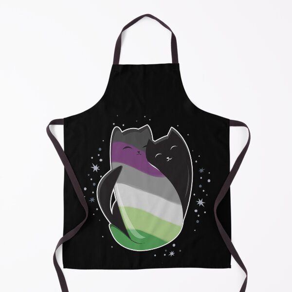 Item preview, Aroace Cat LGBT Asexual Aromantic Pride Flag designed and sold by Clara Hollins.