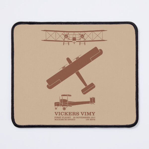 Item preview, Vickers Vimy British Biplane Bomber Infographic Diagrams designed and sold by MilitaryMart.
