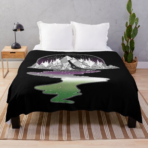 Item preview, Aroace River LGBT Asexual Aromantic Pride Flag designed and sold by Clara Hollins.