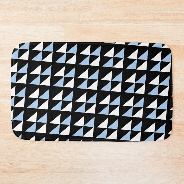 Item preview, Blue & White Triangle Infinite Pyramid Supreme Templates Black designed and sold by Alchemy-A-La-G.