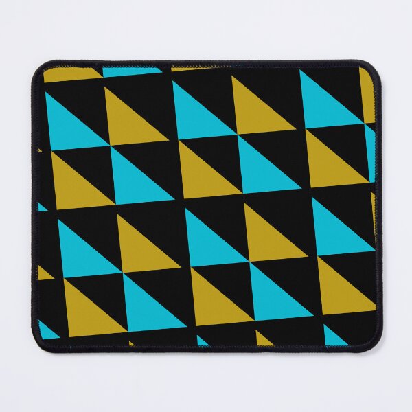 Item preview, Blue & Brown Triangle Infinite Pyramid Supreme Templates Black designed and sold by Alchemy-A-La-G.