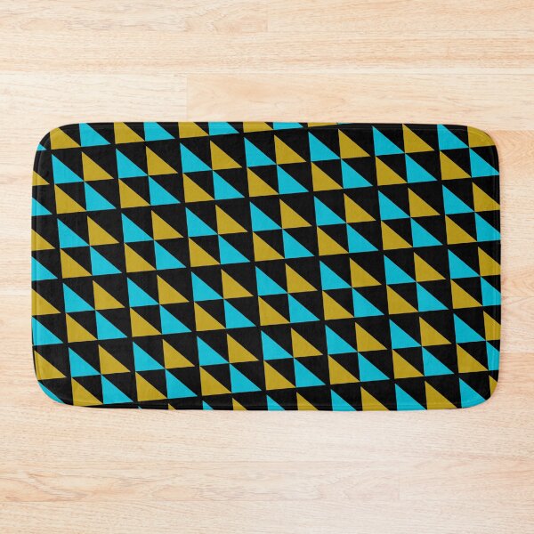 Item preview, Blue & Brown Triangle Infinite Pyramid Supreme Templates Black designed and sold by Alchemy-A-La-G.