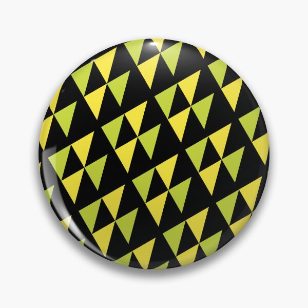 Item preview, Gold & Green Triangle Infinite Pyramid Supreme Templates Black designed and sold by Alchemy-A-La-G.