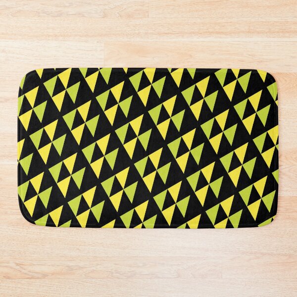 Item preview, Gold & Green Triangle Infinite Pyramid Supreme Templates Black designed and sold by Alchemy-A-La-G.