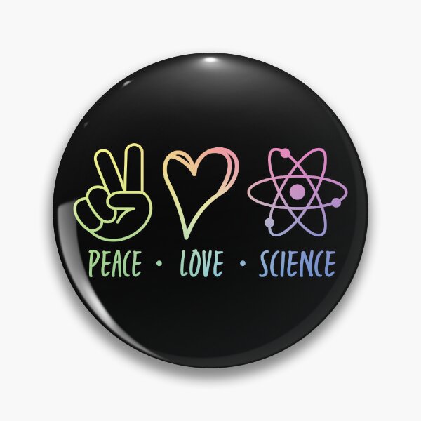 Item preview, Peace Love Science designed and sold by ScienceCorner.