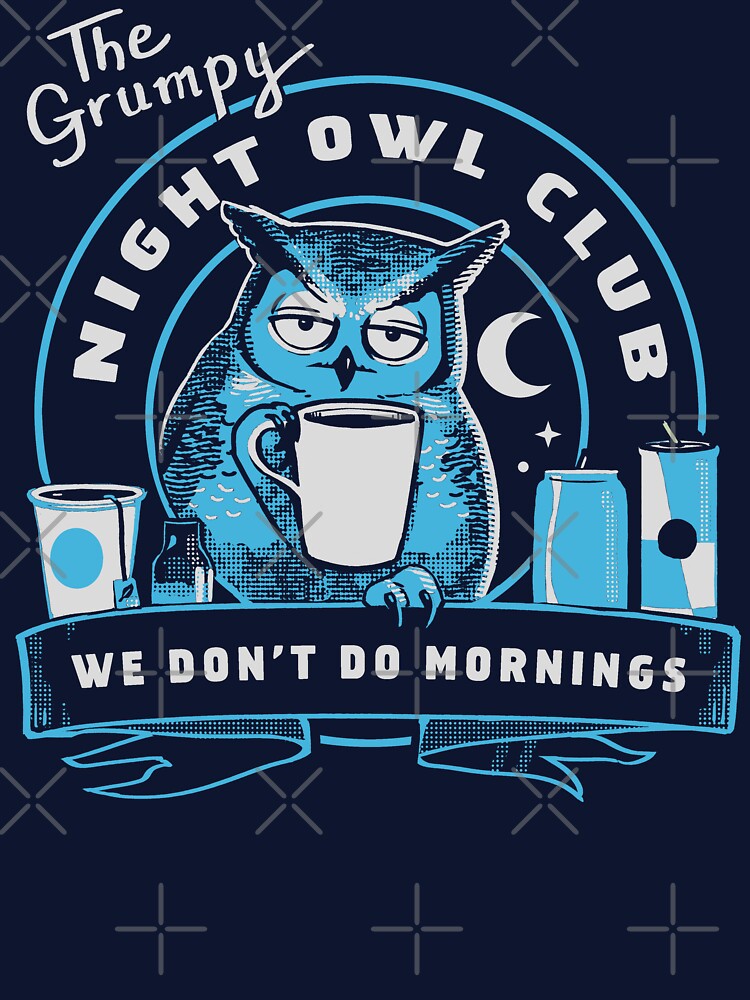 Thumbnail 7 of 7, Classic T-Shirt, Night Owl Club designed and sold by Sabtastic.
