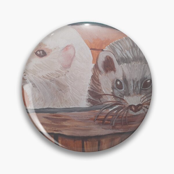 Item preview, Ferrets in a Bucket designed and sold by TanyaSealeyArt.