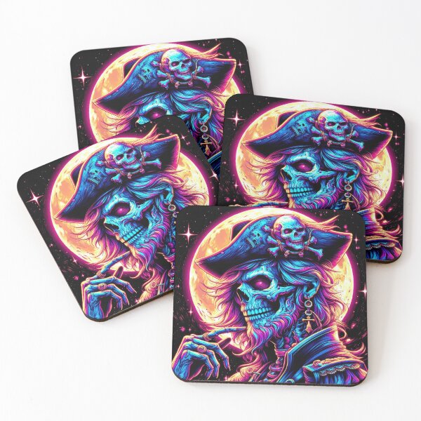 Item preview, Pirate Captain - neon designed and sold by NEUMANN ArtWear Boutique.