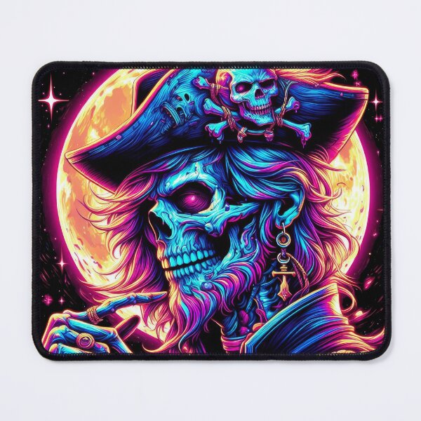Item preview, Pirate Captain - neon designed and sold by NEUMANN ArtWear Boutique.