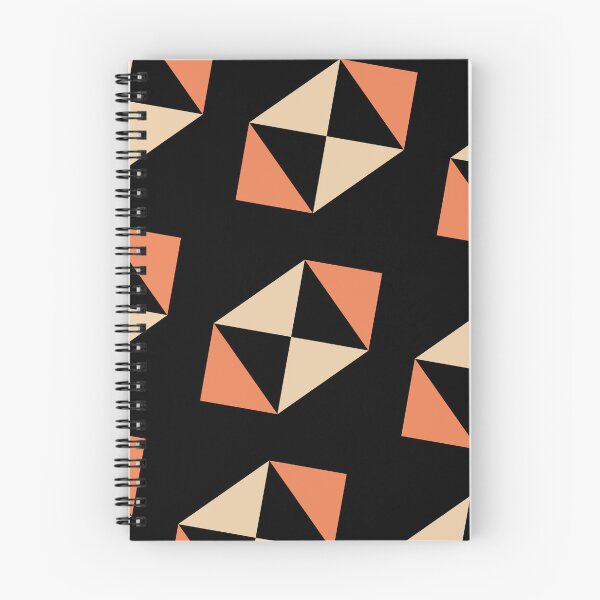 Item preview, Orange & Yellow Triangle Polygon Symbols Supreme Templates Black designed and sold by Alchemy-A-La-G.