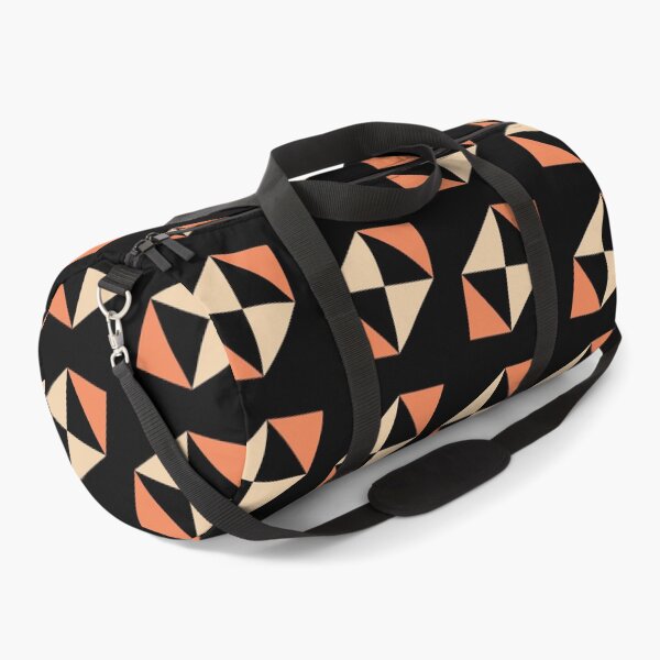 Item preview, Orange & Yellow Triangle Polygon Symbols Supreme Templates Black designed and sold by Alchemy-A-La-G.