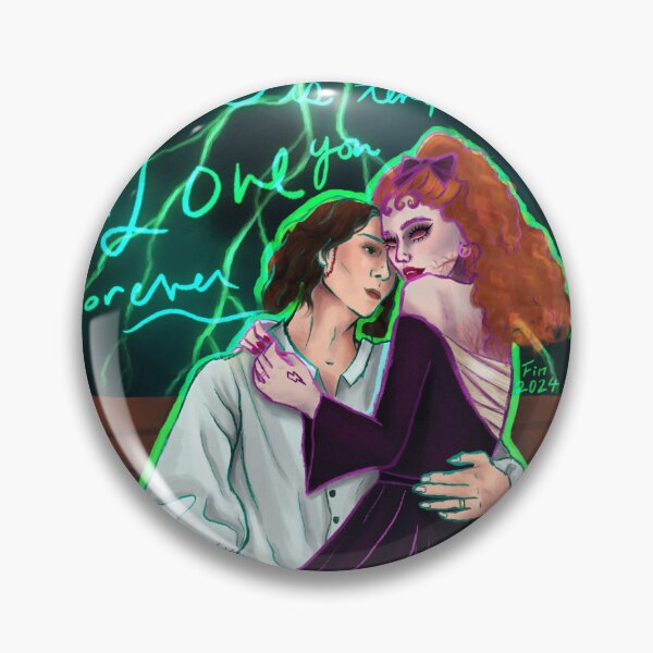Item preview, Lisa Frankenstein "Death is temporary I'll love you forever" designed and sold by Fin-Art-.