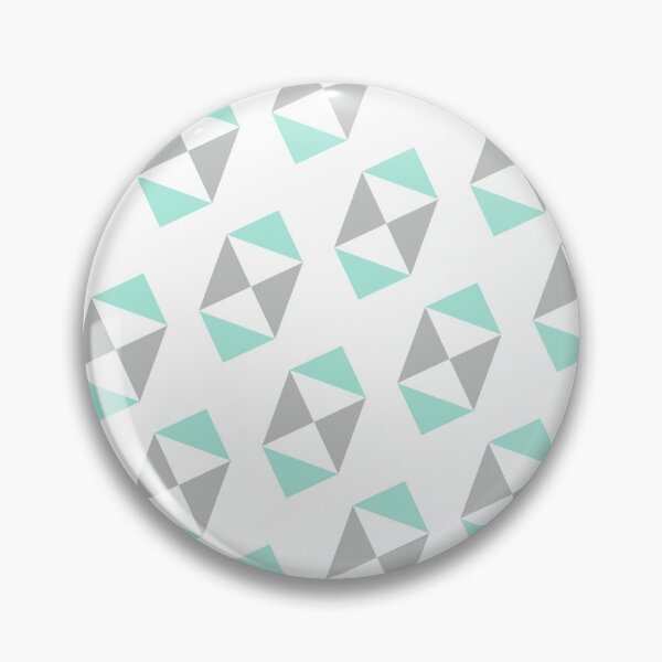 Item preview, Green & Grey Triangle Polygon Symbols Supreme Templates Black designed and sold by Alchemy-A-La-G.