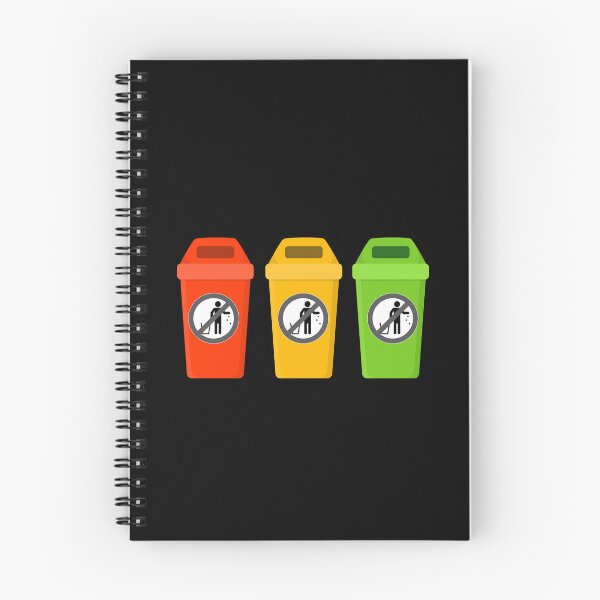 Item preview, Garbage bin cartoon  designed and sold by VibeStyleShop.