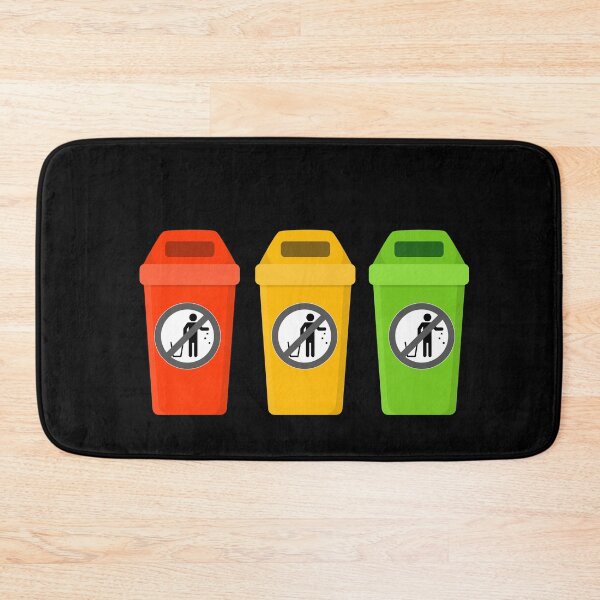 Item preview, Garbage bin cartoon  designed and sold by VibeStyleShop.