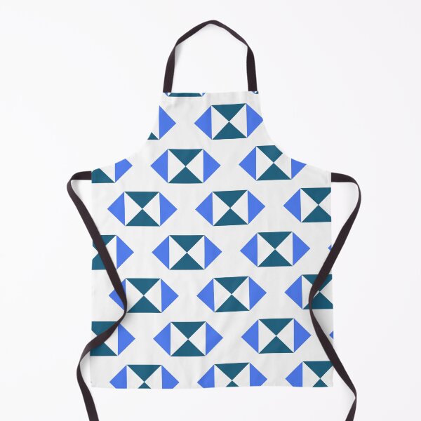Item preview, Blue-Green & Blue Triangle Polygon Symbols Supreme Templates White designed and sold by Alchemy-A-La-G.